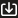 Arrow pointing to a tray icon.