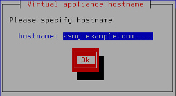 DNS hostname festlegen